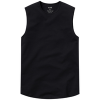 Sleeveless Curve Crew - Final Sale
