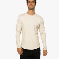 Long Sleeve Curve Crew - Final Sale