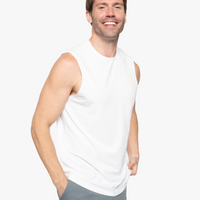 Sleeveless Curve Crew - Final Sale
