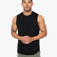 Sleeveless Curve Crew - Final Sale