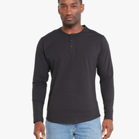 Long Sleeve Henley - Final Sale
