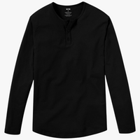 Long Sleeve Henley - Final Sale