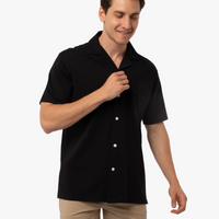 Riviera Relaxed Short Sleeve Button Up