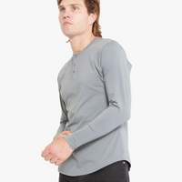 Long Sleeve Henley - Final Sale