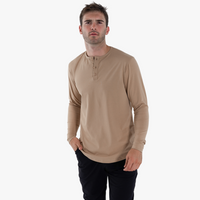Long Sleeve Henley - Final Sale