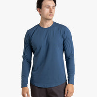 Long Sleeve Curve Crew - Final Sale
