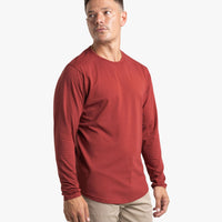 Long Sleeve Curve Crew - Final Sale