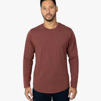 Long Sleeve Curve Crew