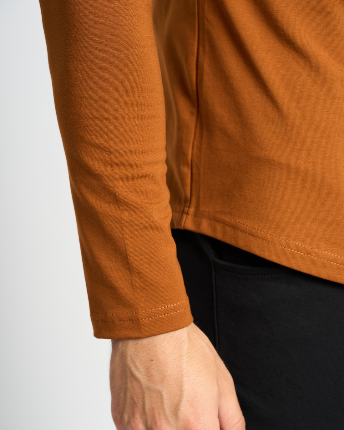 Long Sleeve Curve Crew - Final Sale