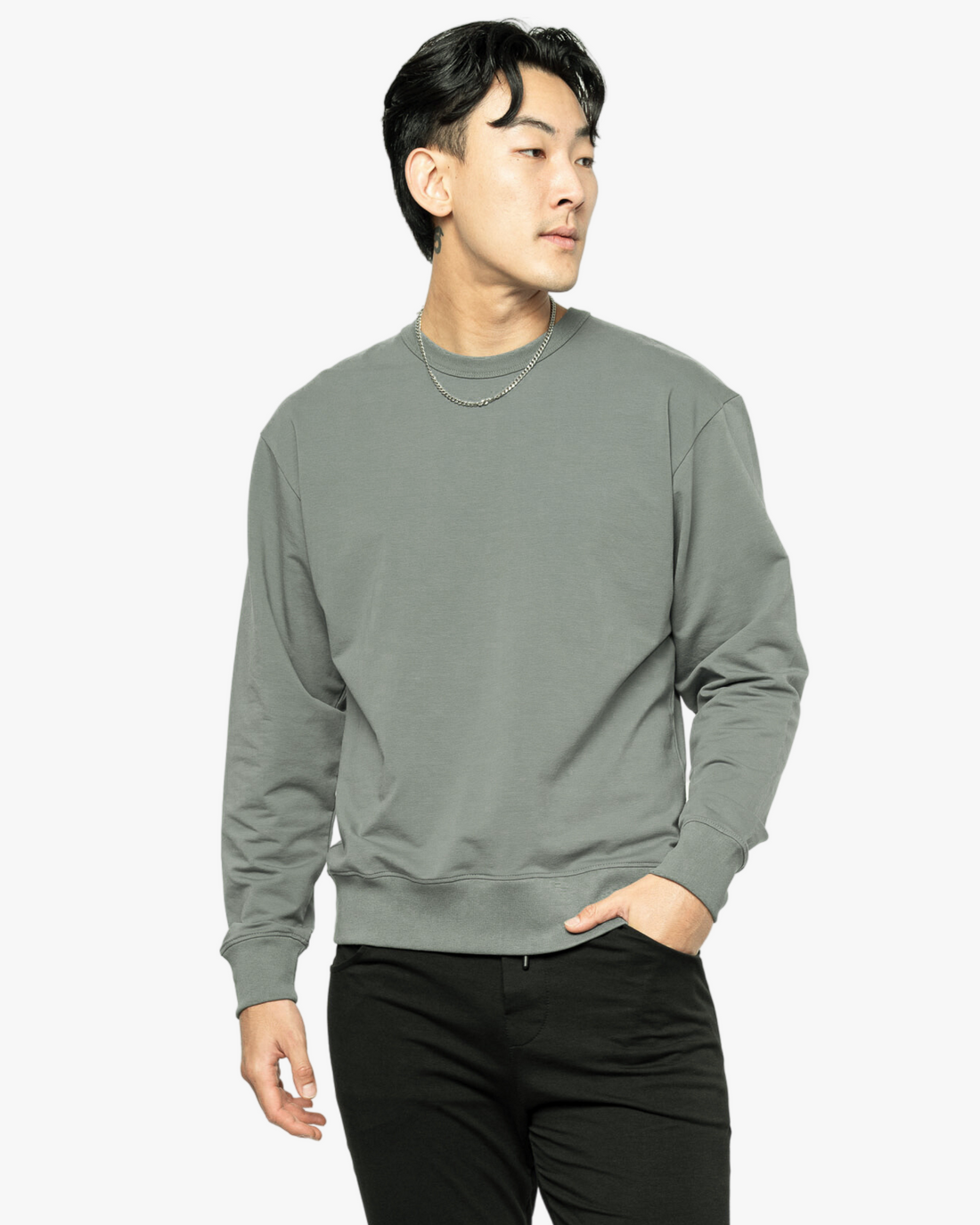 Relaxed Crew Sweatshirt