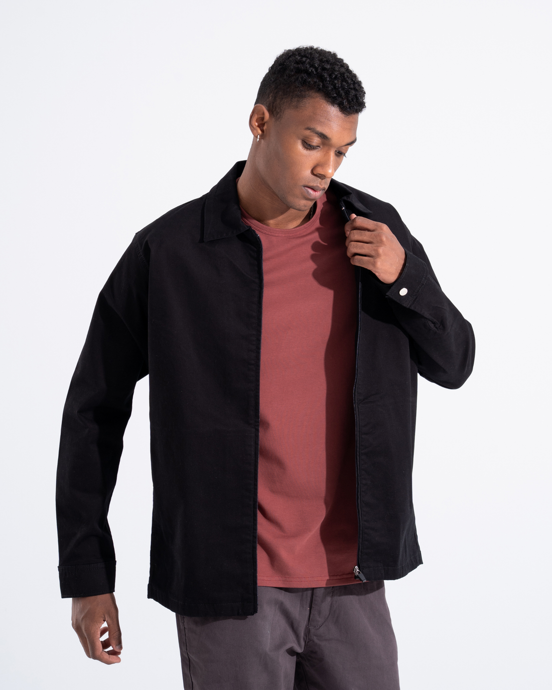 Studio Twill Zip Jacket