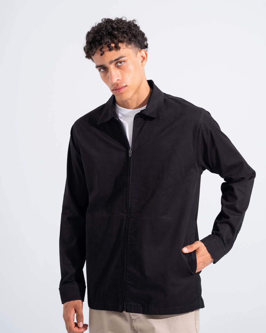 Studio Twill Zip Jacket
