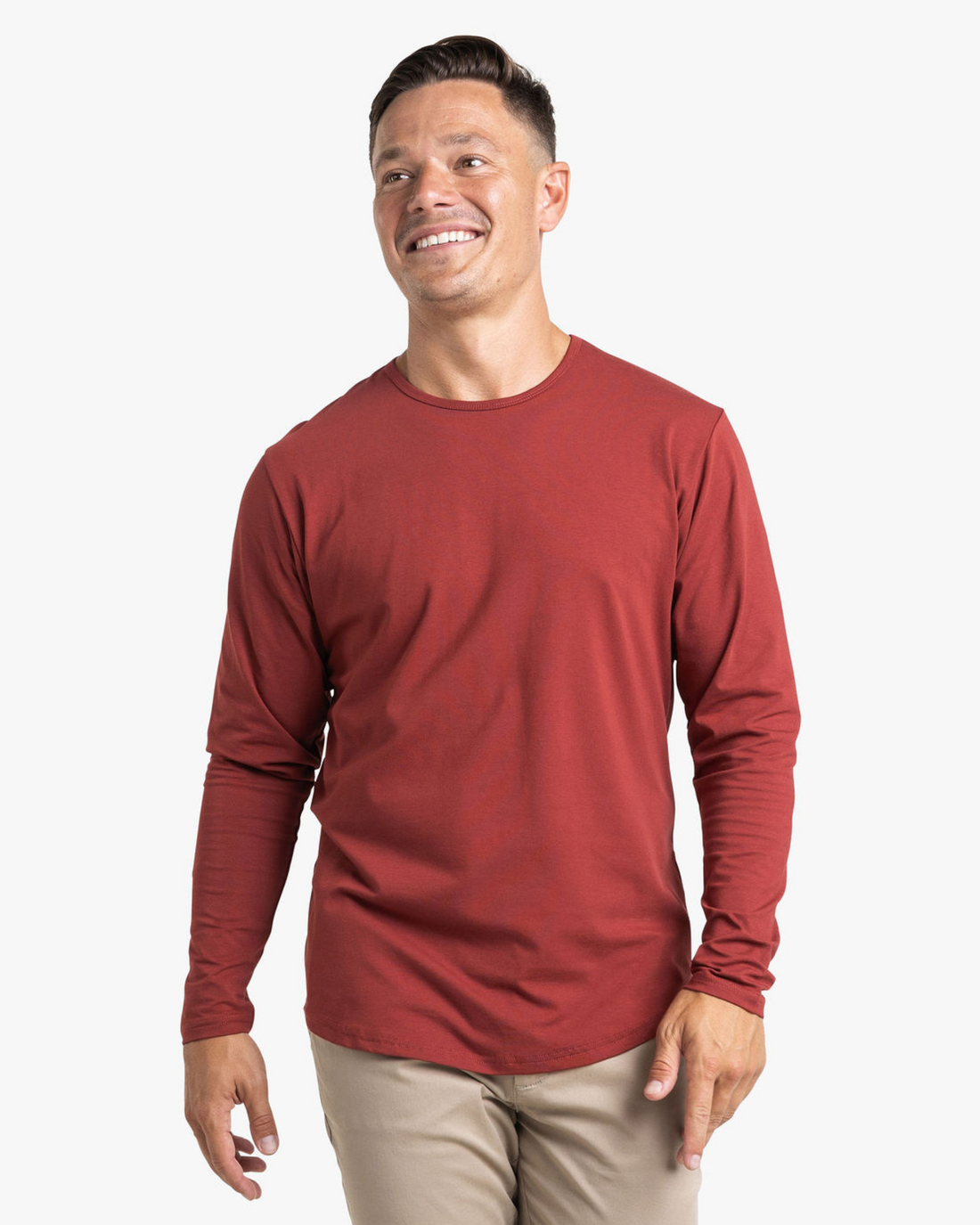 Long Sleeve Curve Crew - Final Sale