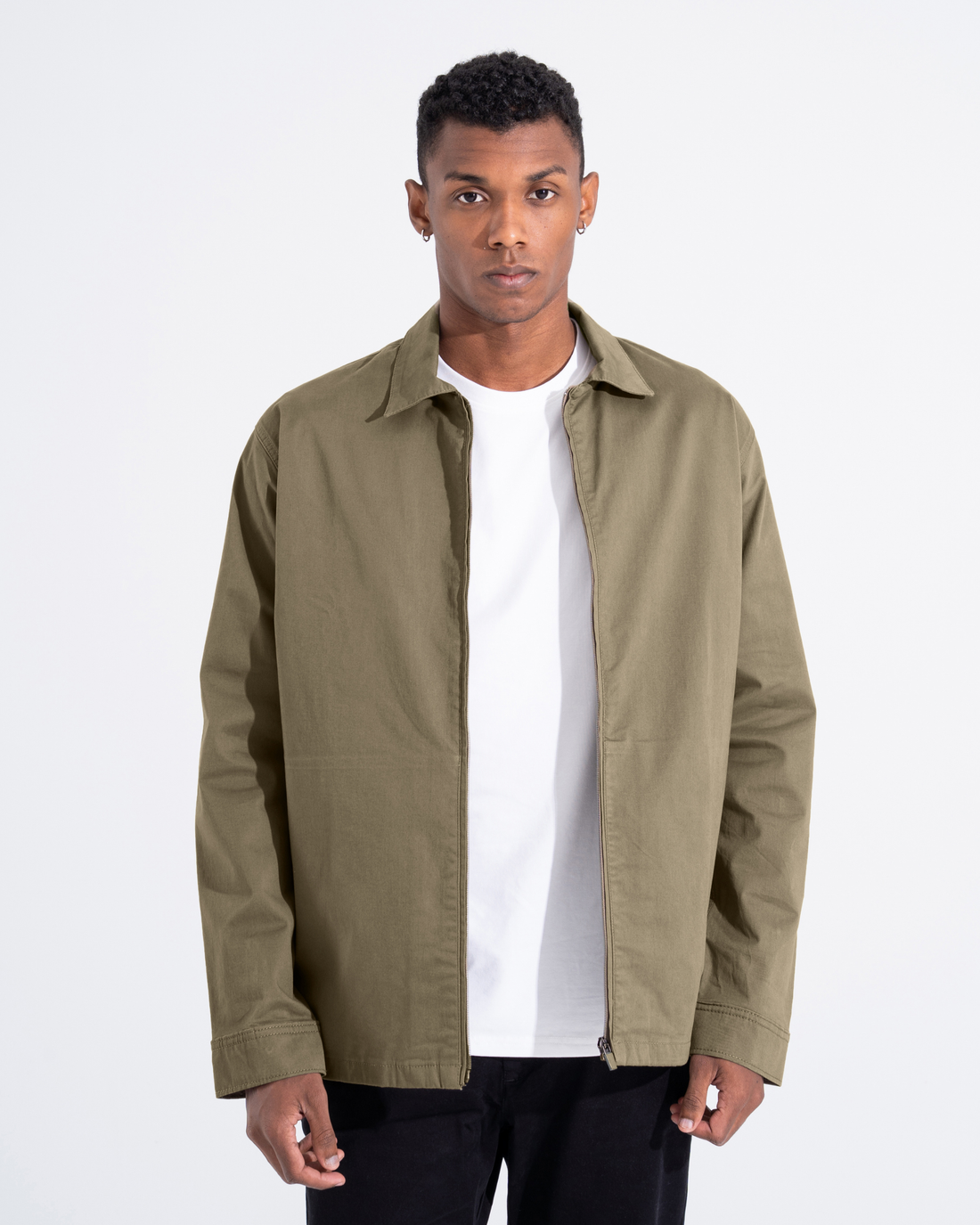 Studio Twill Zip Jacket
