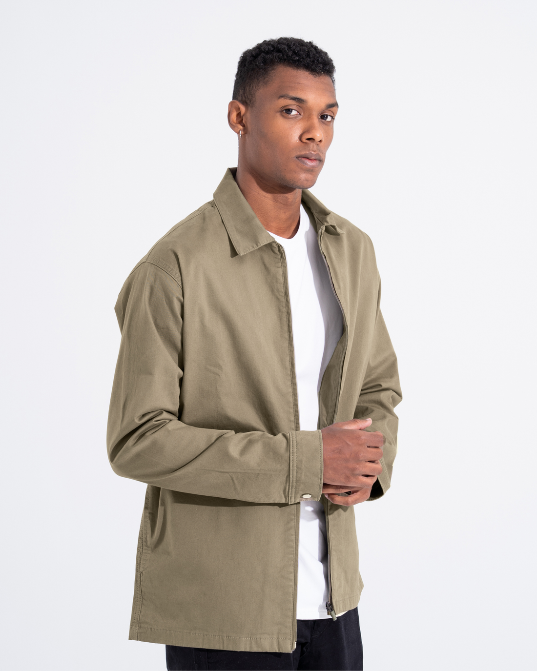 Studio Twill Zip Jacket