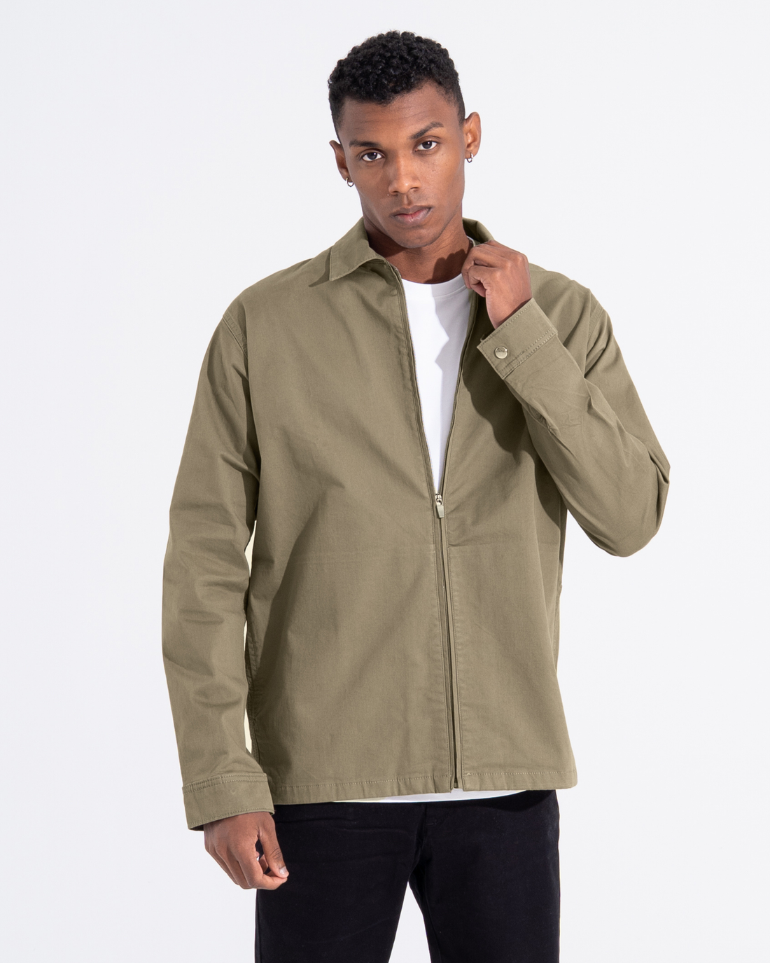 Studio Twill Zip Jacket