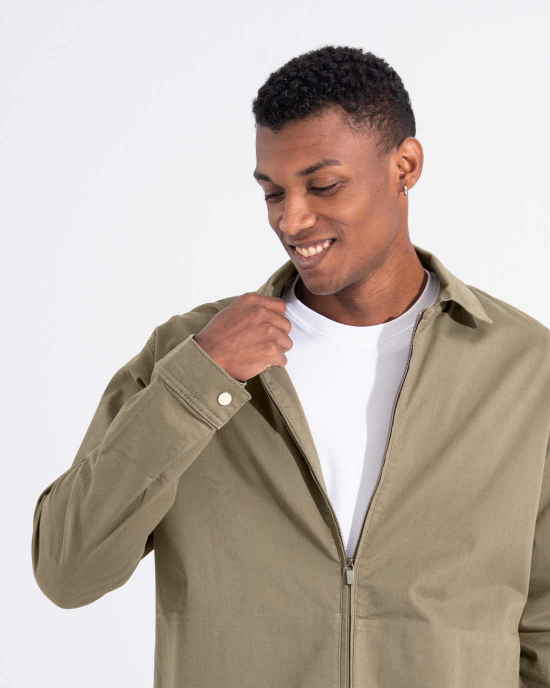 Studio Twill Zip Jacket