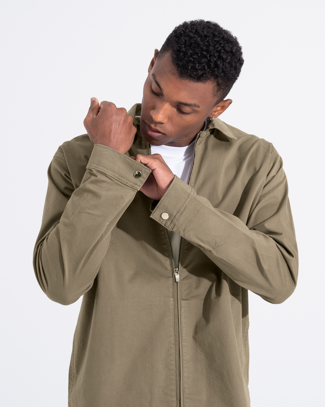 Studio Twill Zip Jacket