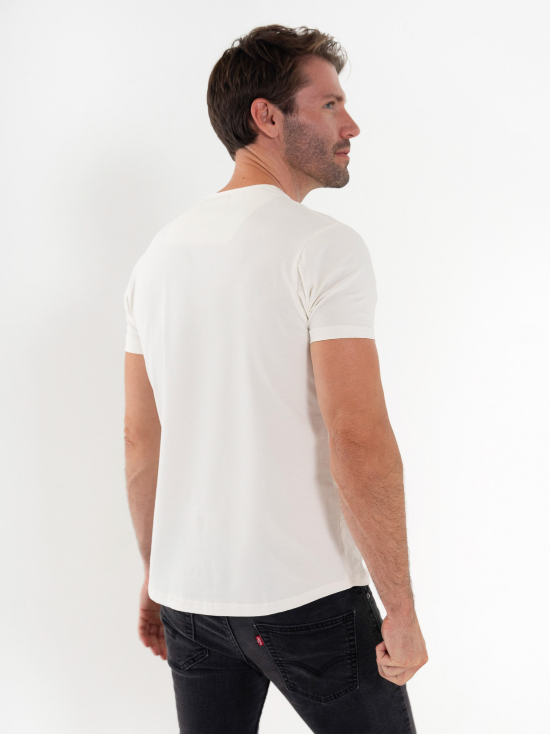 Short Sleeve Henley