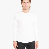 Long Sleeve Henley - Final Sale