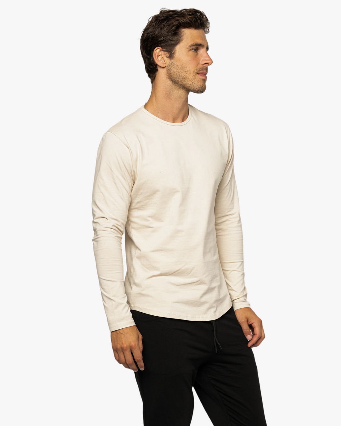 Long Sleeve Curve Crew - Final Sale