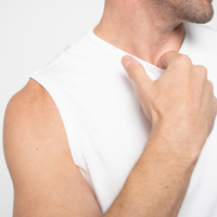 Sleeveless Curve Crew - Final Sale