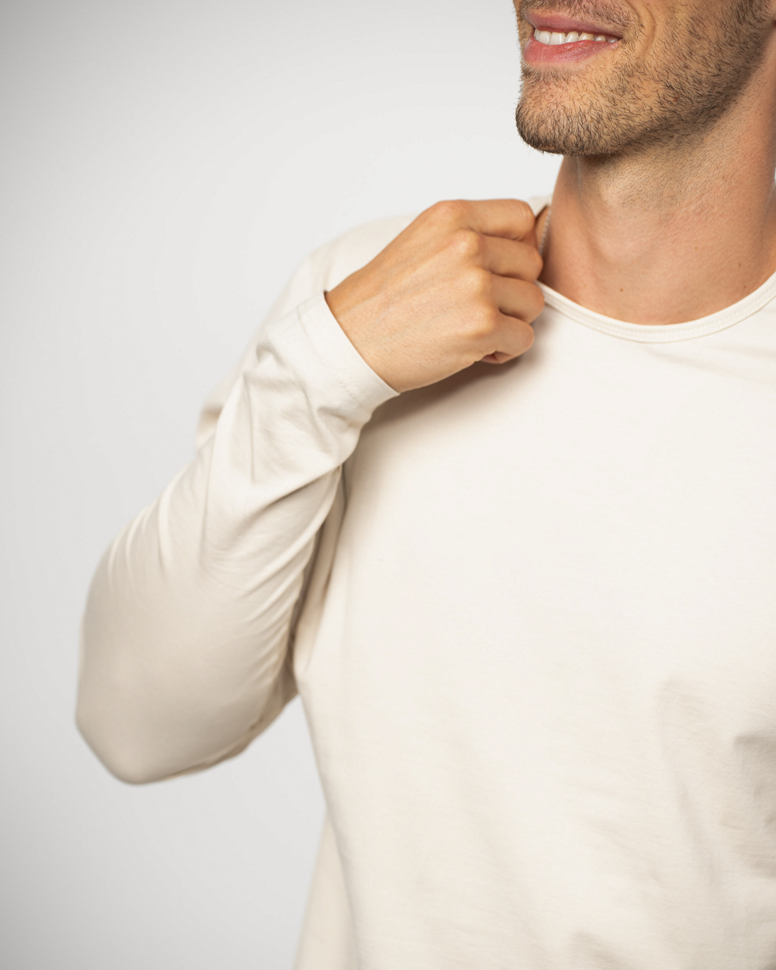 Long Sleeve Curve Crew - Final Sale