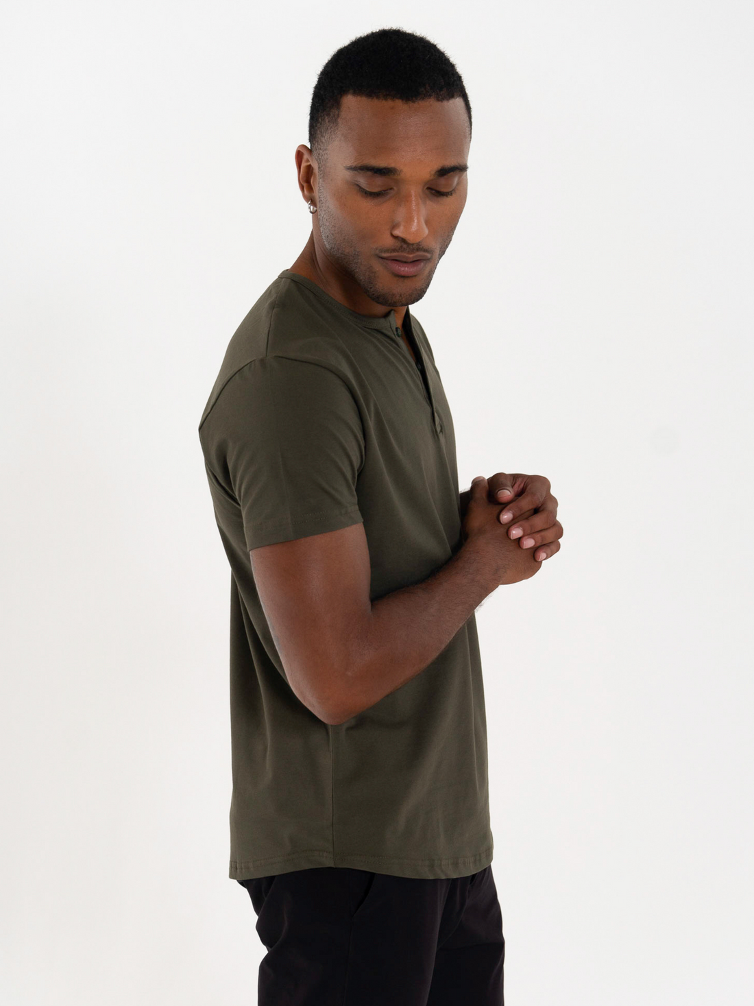Short Sleeve Henley