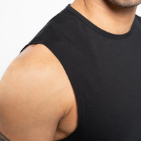 Sleeveless Curve Crew - Final Sale