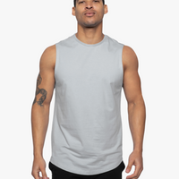 Sleeveless Curve Crew - Final Sale