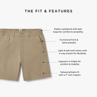 Core Flex Chino Short 7"