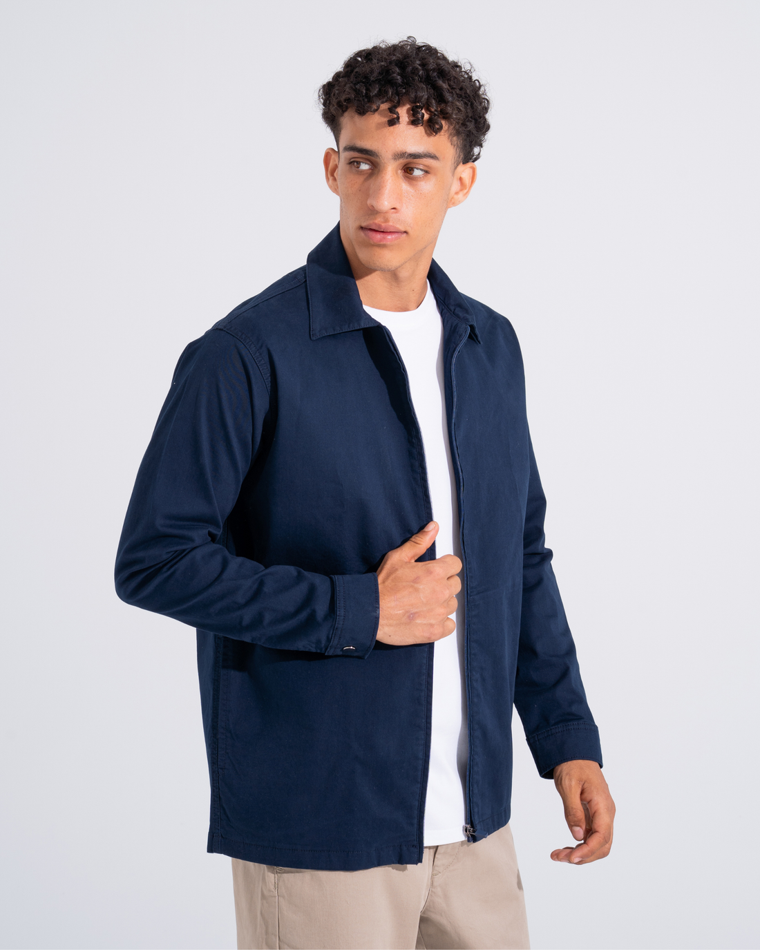 Studio Twill Zip Jacket