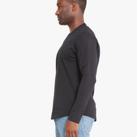 Long Sleeve Henley - Final Sale