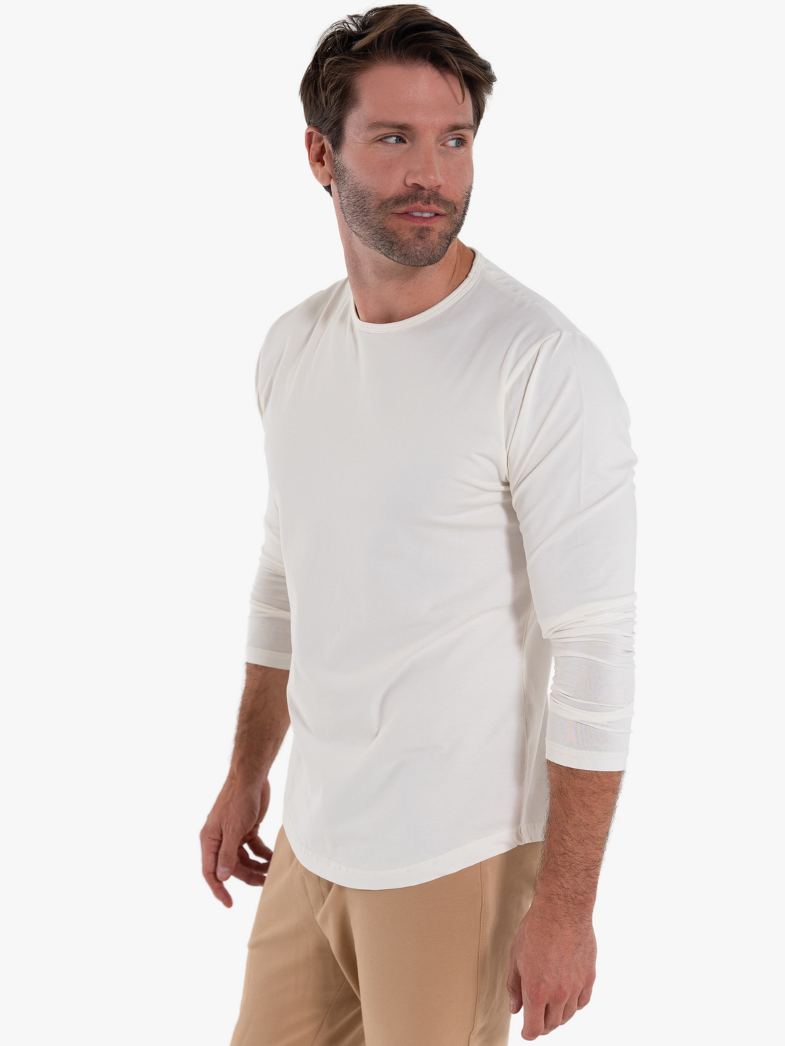 Long Sleeve Curve Crew - Final Sale