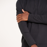 Long Sleeve Henley - Final Sale