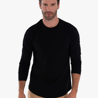 Long Sleeve Curve Crew - Final Sale