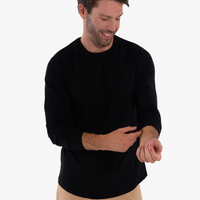 Long Sleeve Curve Crew - Final Sale