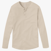 Long Sleeve Henley - Final Sale