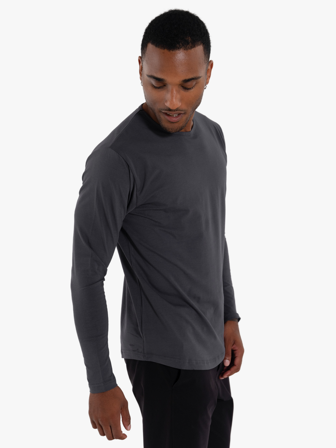 Long Sleeve Curve Crew - Final Sale