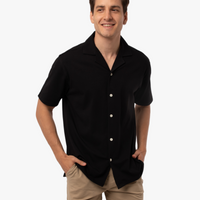 Riviera Relaxed Short Sleeve Button Up