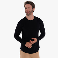 Long Sleeve Curve Crew - Final Sale