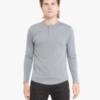 Long Sleeve Henley - Final Sale