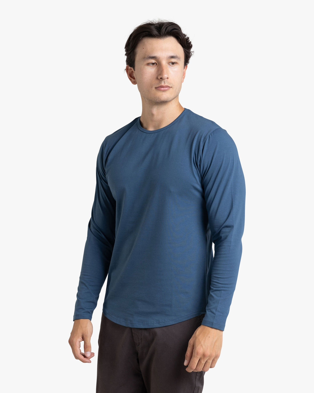 Long Sleeve Curve Crew - Final Sale
