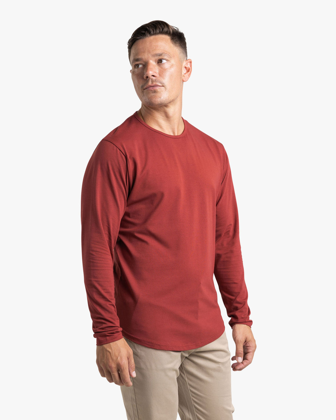 Long Sleeve Curve Crew - Final Sale