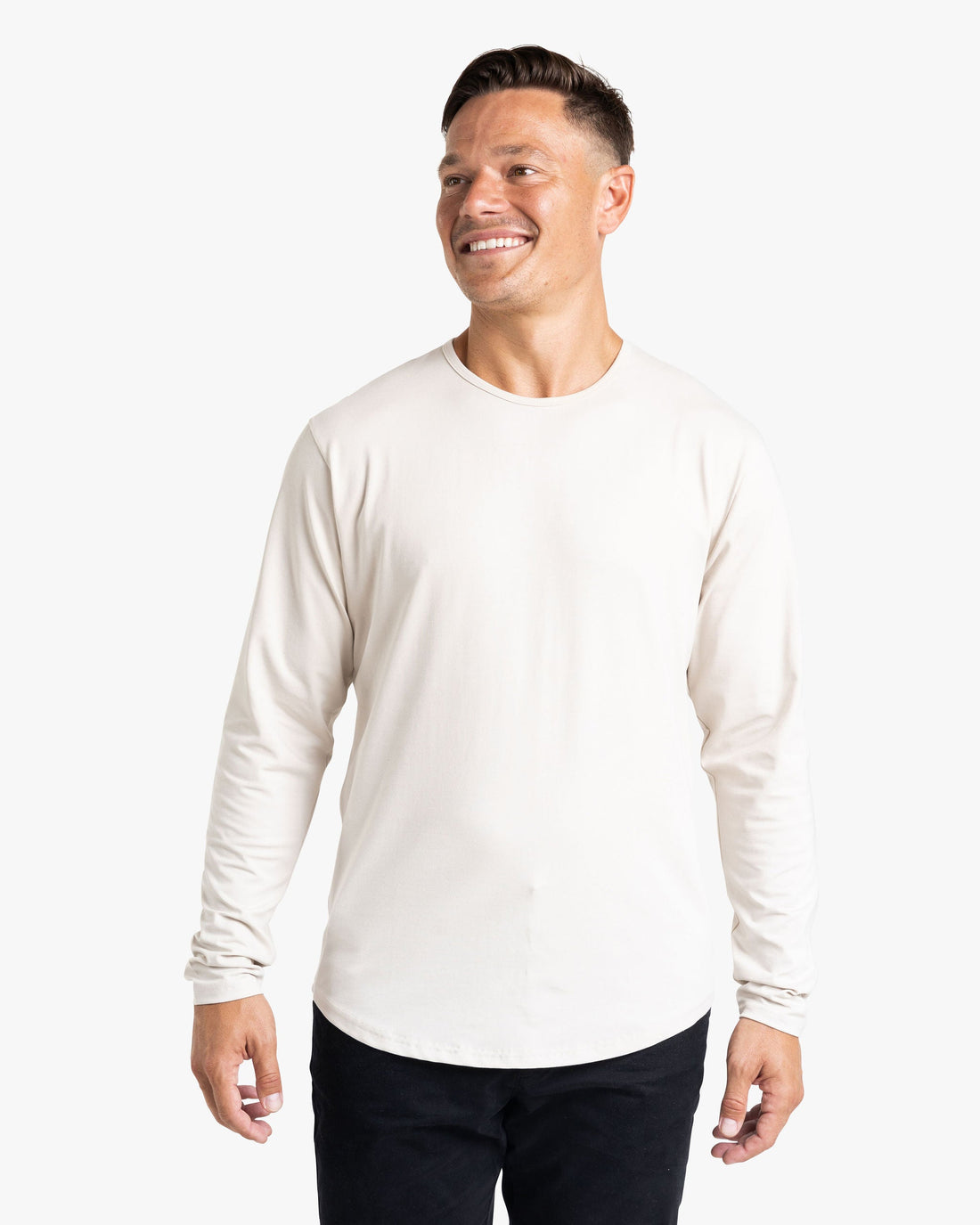 Long Sleeve Curve Crew - Final Sale