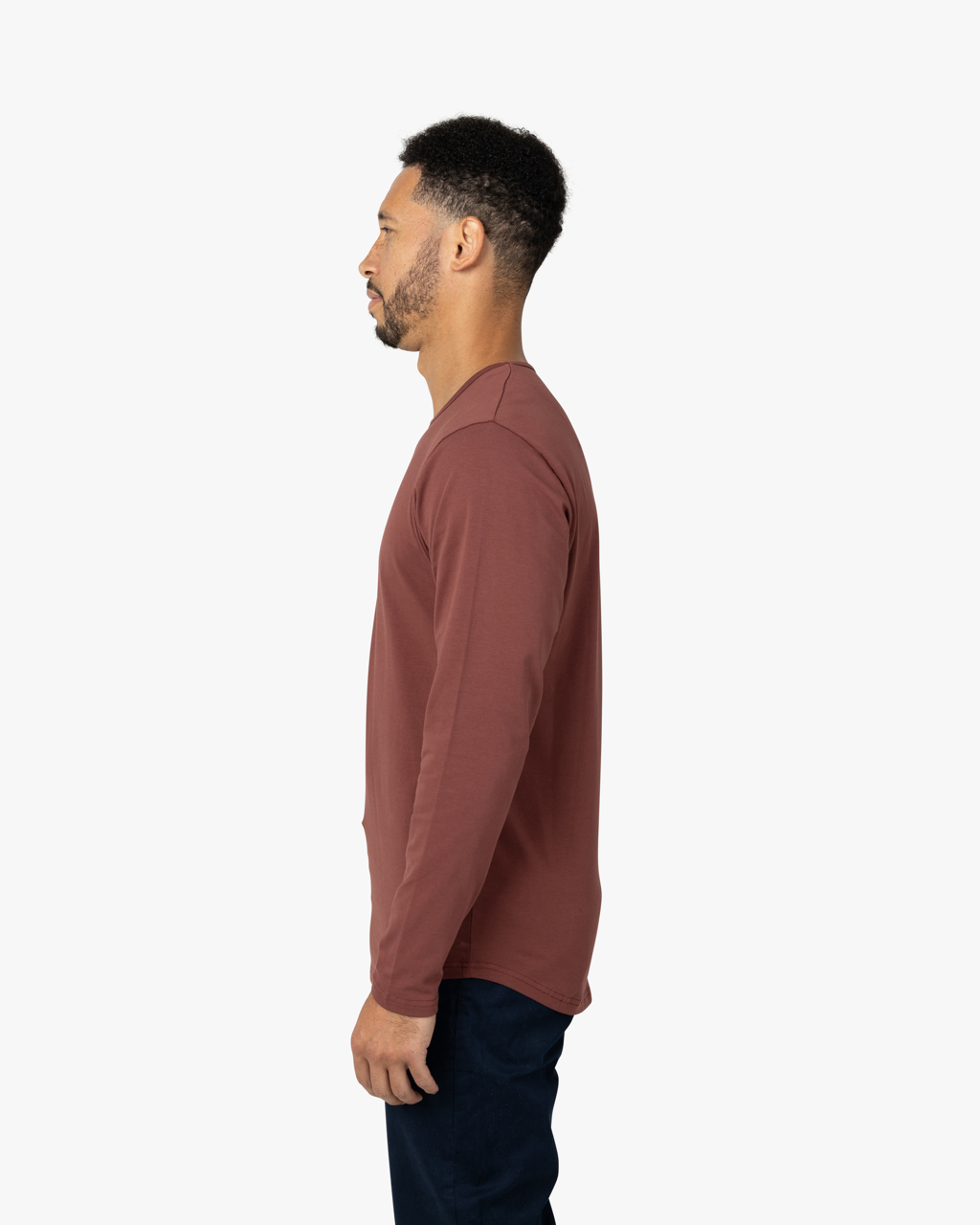 Long Sleeve Curve Crew