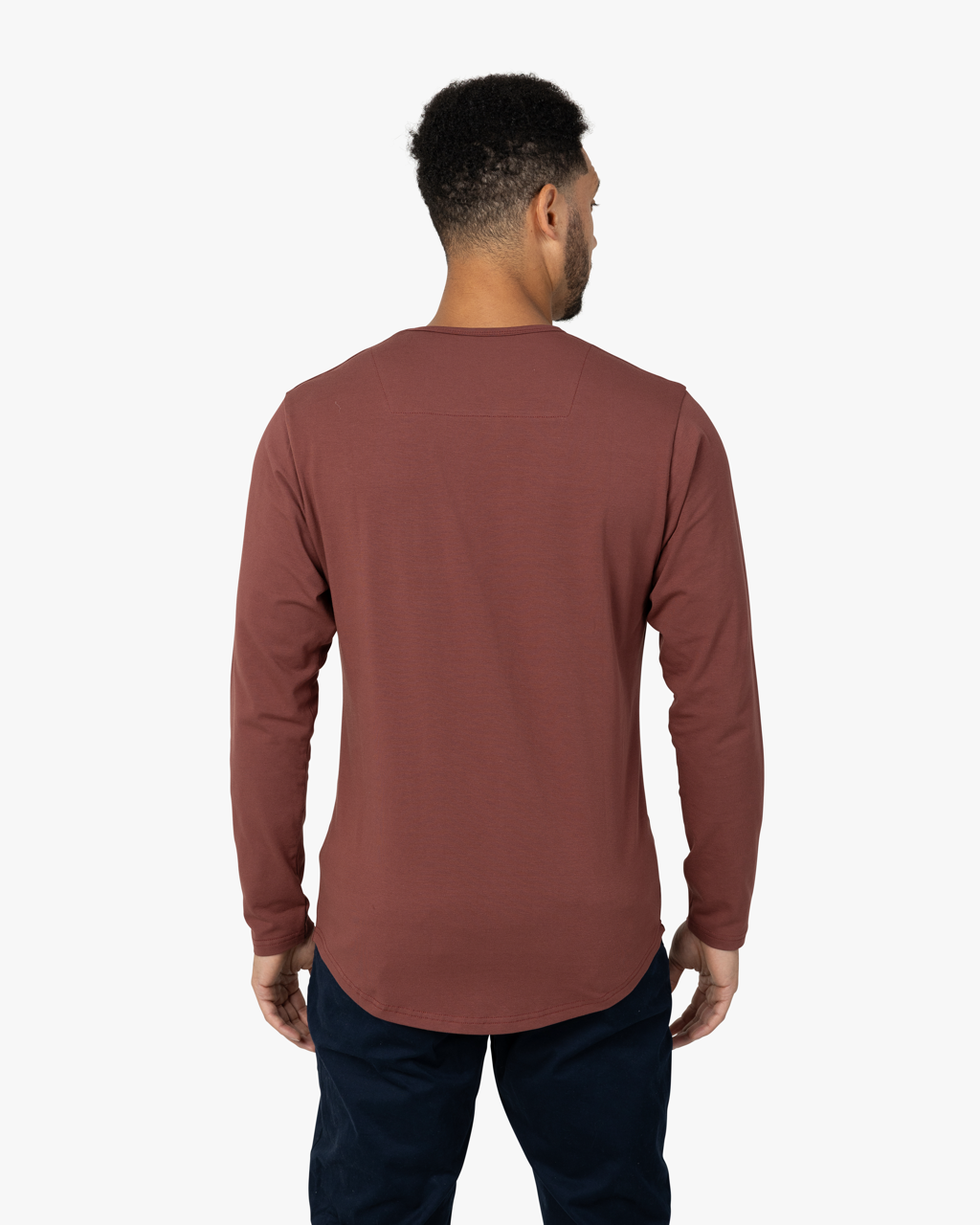 Long Sleeve Curve Crew